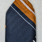 Striped Black and Brown| Scented Pocket Square
