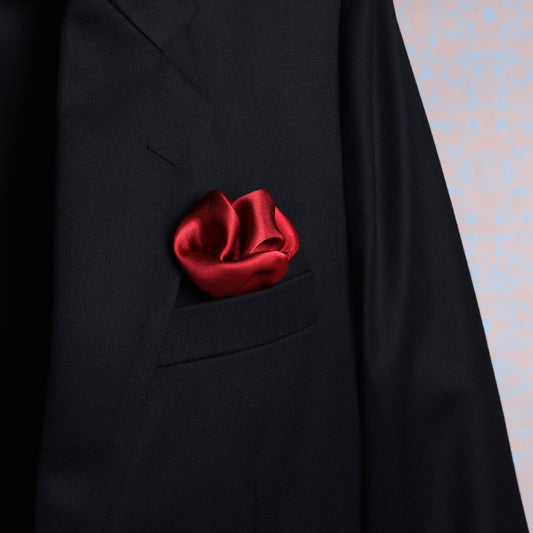 Solid Red | Scented Pocket Square