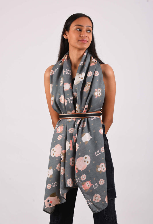 Day Owl | Scented Stole