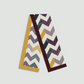 Purple Yellow Chevron | Scented Stole