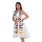 Purple Yellow Chevron | Scented Stole